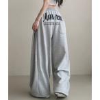  тренировочный брюки джерси задний Logo тренировочный широкий брюки женский 