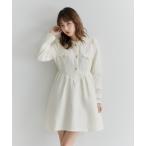 ショッピングフリル ワンピース Lame coco tweed frill dress/ラメココツイードフリルワンピース