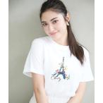 tシャツ 「ZOZO限定」PARIS プリンティングTシャツ レディース