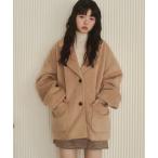 コート アウター シャギーコート レディース