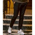 スラックス 1PIU1UGUALE3 RELAX(ウノピゥウノウグァーレトレ リラックス)シープレザー コンビネーション スラックス ロングパンツ