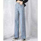[Miniministore] Denim брюки M sax голубой женский 