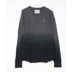 「Hollister」 長袖ニット M グレー メンズ