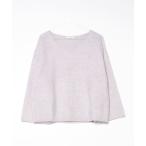 [JEANASIS] V шея вязаный FREE серый женский 