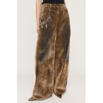 ジーンズ デニム デニムパンツ L/W VINTAGE FLOCKY DENIM PT ローウエスト ヴィンテージ フロッキー デニムパンツ レディー