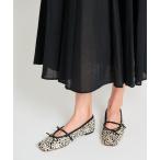 バレエシューズ パンプス HEWN / レオパードバレエシューズ