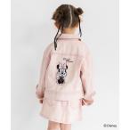 デニムジャケット アウター 「Disney/ディズニー」刺繍Gジャン キッズ 子供服 女の子