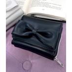 ショッピング財布 財布 WEGO/BIGリボンフラップウォレット レディース