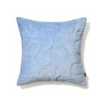 ショッピングクッションカバー クッション クッションカバー EMBドローイング  クッションカバー 45×45 ブルー（A-024）