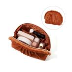 сумка велюр плиссировать сумка S orange с карманом косметичка cosme место хранения compact женский 