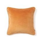 ショッピングクッションカバー クッション クッションカバー ギャザーパイピング クッションカバー 45×45 イエロー（086）