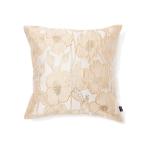 クッション クッションカバー JQフラワー  クッションカバー 45×45 ゴールド（A008）