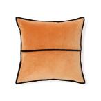 ショッピングクッションカバー クッション クッションカバー ベルベットライン クッションカバー 60×60 オレンジ（119）
