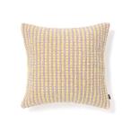 ショッピングクッションカバー クッション クッションカバー シェニールチェック クッションカバー 45×45 ライトイエロー（A-063）