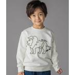 トレーナー  コード刺しゅうライオントレーナー キッズ 子供服 男の子 女の子