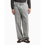 ショッピングアルマーニ ジーンズ 「エンポリオ アルマーニ」ASV バギーツイストフィットジーンズ J80 デニム ストーンウォッシュ＆ブリーチ加工 メンズ