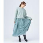 ショッピングハート ワンピース スウェットニット × スカート（セットアイテム）