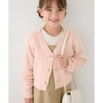 カーディガン  「KIDS/キッズ」スフレニットシリーズ リボンボタンカーディガン/イージーケア・リンクコーデ キッズ 子供服 女の子