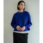 ショッピングトップス パーカー 「2WAY」BEAUTY FORM JERSEY ハーフZIP プルオーバー レディース