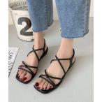 サンダル blackdia ocean ストラップサンダル レディース