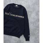 セーター ニット TES LOGO JQ WOOL KNIT / クルーネックニット メンズ レディース