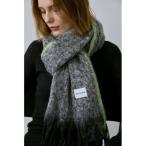 マフラー ストール ミックス配色マフラー / アウトラインカラーストール レディース