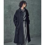 ステンカラーコート コート Wool melton bal collar coat / ウールメルトンバルカラーコート メンズ