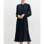 ショッピングマキシ丈ワンピース ワンピース ボウタイワンピース