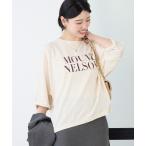 tシャツ MOUNT NELSON”ロゴ5分袖Tシャツ レディース