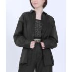 ショッピングUV ブラウス シャツ マリークワント mary quant シアーUVシャツ ブラウス レディース