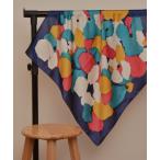 スカーフ バンダナ 「resonance」ニュアンスデザイン ヴィヴィッドカラー シルクタッチ スカーフ「マルチウェイ」 レディース