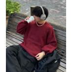 セーター ニット soft touch crew neck knit - ソフトタッチクルーネックニット メンズ レディース
