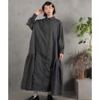 シャツワンピース DRAW(ドロー) / ギャザード シャツ ワンピース