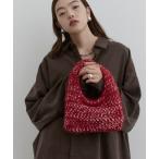 ハンドバッグ MIXニットハンドバッグ