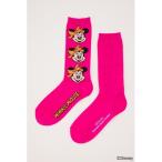 ショッピングミッキー 靴下 （ミッキー＆フレンズ）カラーソックス レディース