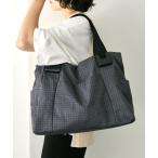 トートバッグ sampo×ear コラボ樹脂パーツトートバッグLサイズ レディース