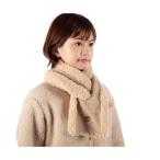マフラー ストール モールヤーンニットループマフラー レディース