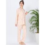 パジャマ ルームウェア 綿100%(本体)　パジャマ　長袖　長ズボン　スムース素材 レディース