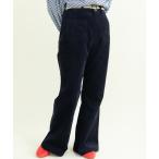 ショッピングコーデュロイ パンツ 14Wコーデュロイ フレアパンツ レディース