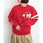 トレーナー スウェット 30/10裏毛 相良ワッペンプルオーバー レディース