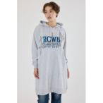 ワンピース シャドーロゴパーカーワンピース