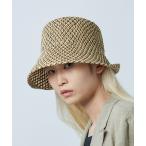 「La Maison de Lyllis」 ストローハット 57cm ナチュラル レディース