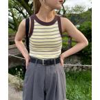 [MILLER] безрукавка tops F желтый женский 