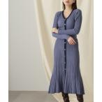 「JILL by JILL STUART」 ニットワンピース FREE ブルー レディース