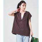 [FREAK'S STORE] безрукавка tops свободный Brown женский 