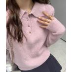 「Girly Doll」 「Doula Doula」長袖ニット F ピンク レディース