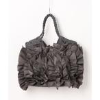 トートバッグ ナイロンフリルトートバッグ レディース