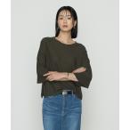 ショッピングスパンコール ニット セーター 天竺裏目編み スパンコールニットプルオーバー レディース