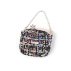 ショッピングツイード チャーム ツイードBAGチャーム レディース