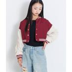 スタジャン アウター クロップドスタジャン キッズ 子供服 女の子